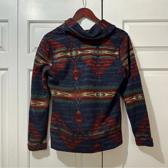 Ralph Lauren Aztec Print Fleece Sweater - Picture 7 of 9